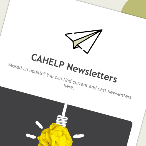 newsletter homepage