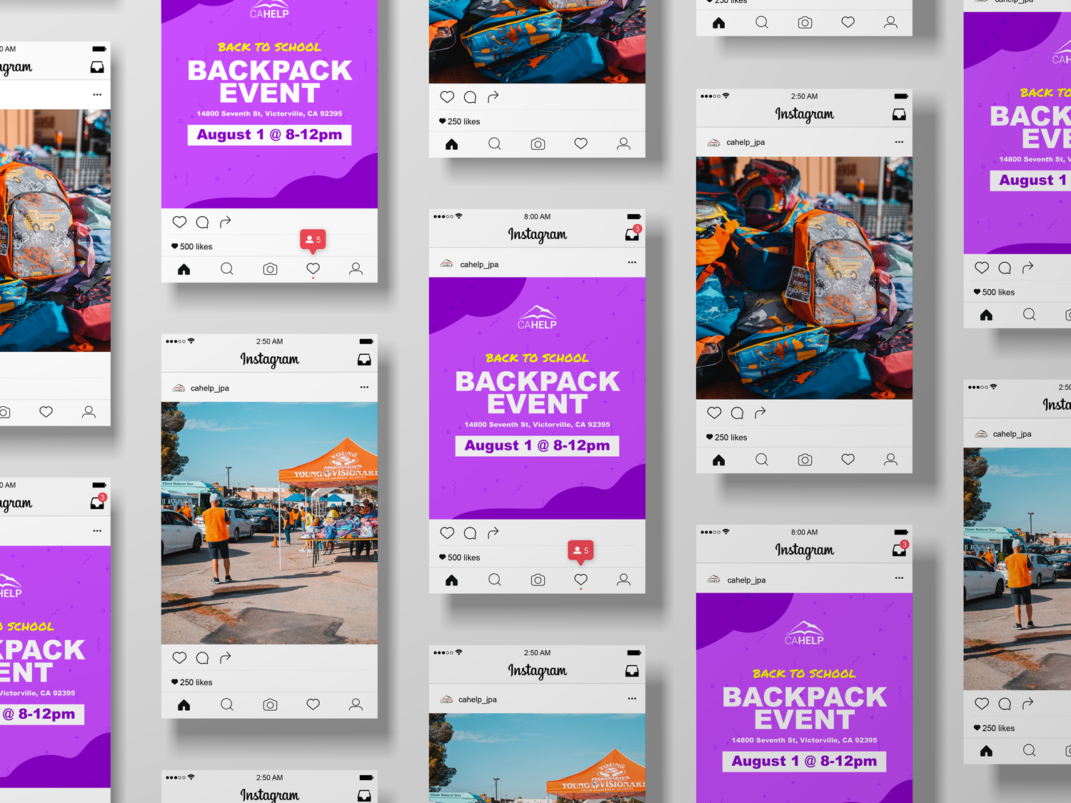 instagram images of backpack event